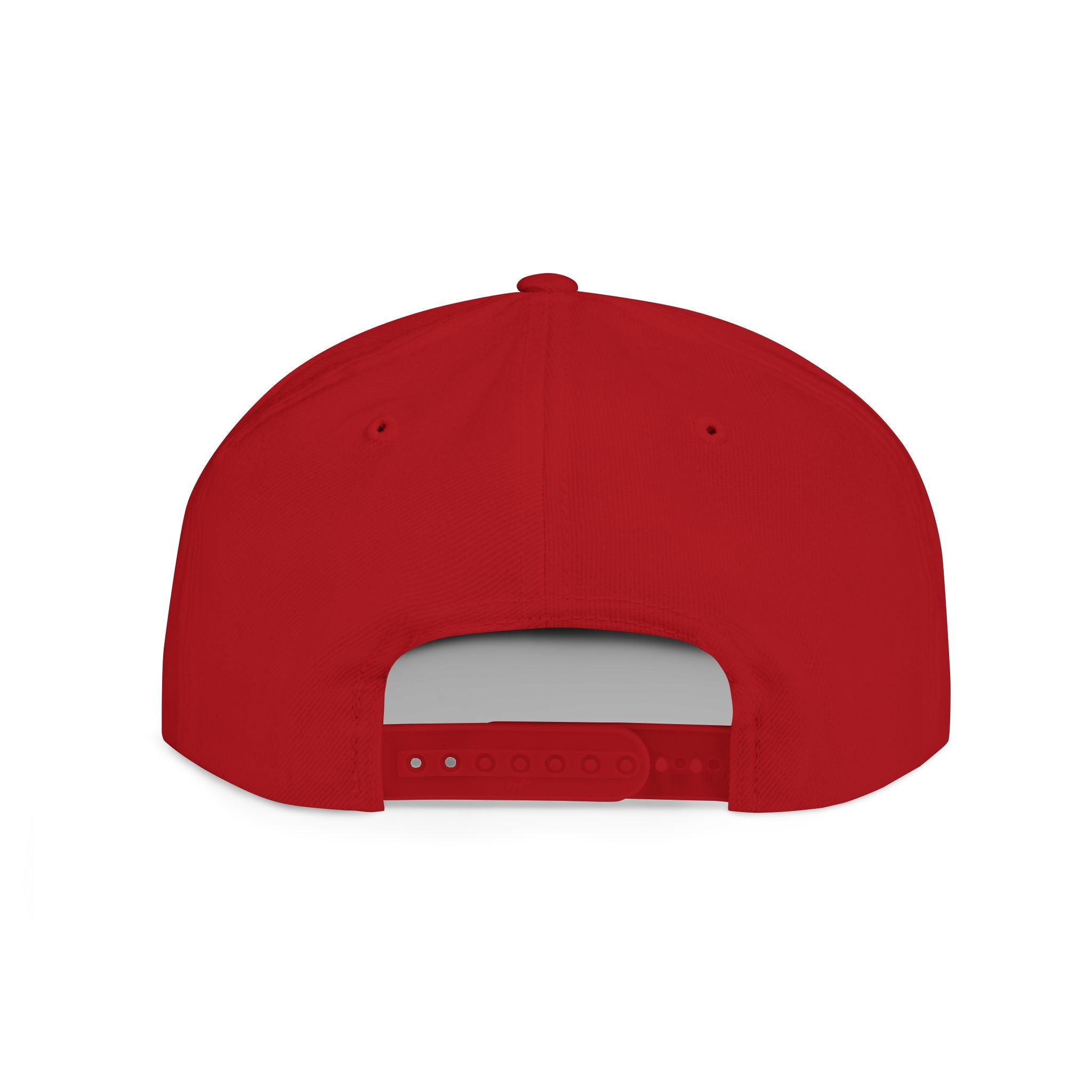 Gym Rats Iron Flat Bill Snapback Hat — GR Logo Fitness Cap