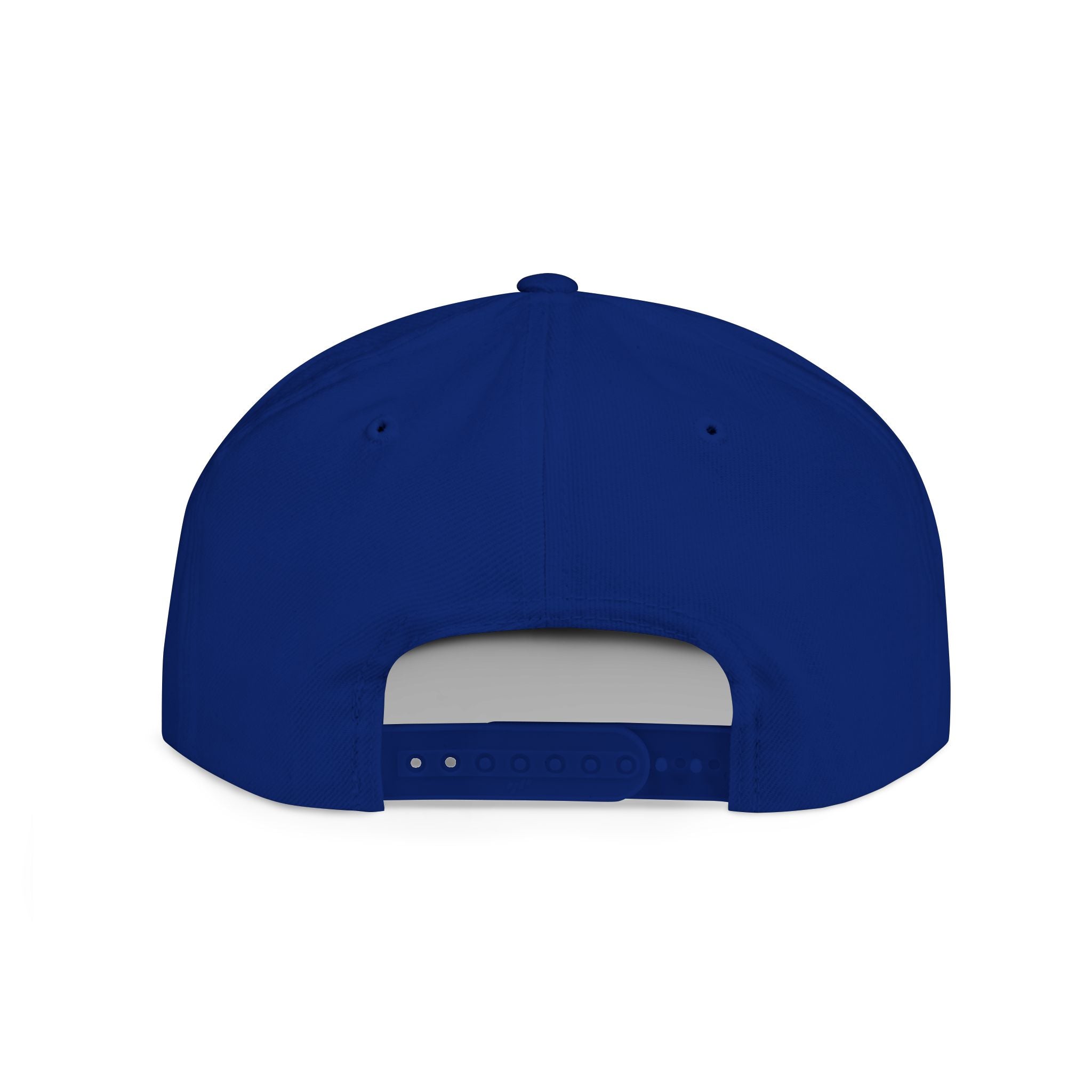 Gym Rats Iron Flat Bill Snapback Hat — GR Logo Fitness Cap