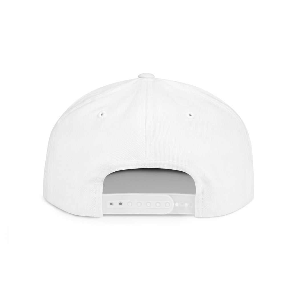 Gym Rats Iron Flat Bill Snapback Hat — GR Logo Fitness Cap