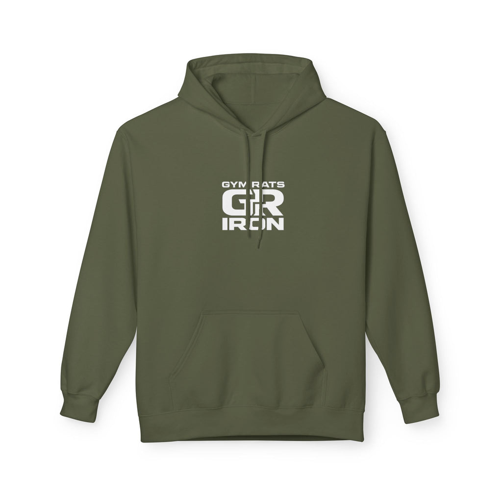 Unisex Powerlifting Badass Hoodie - Gym Rats Weightlifting Pullover