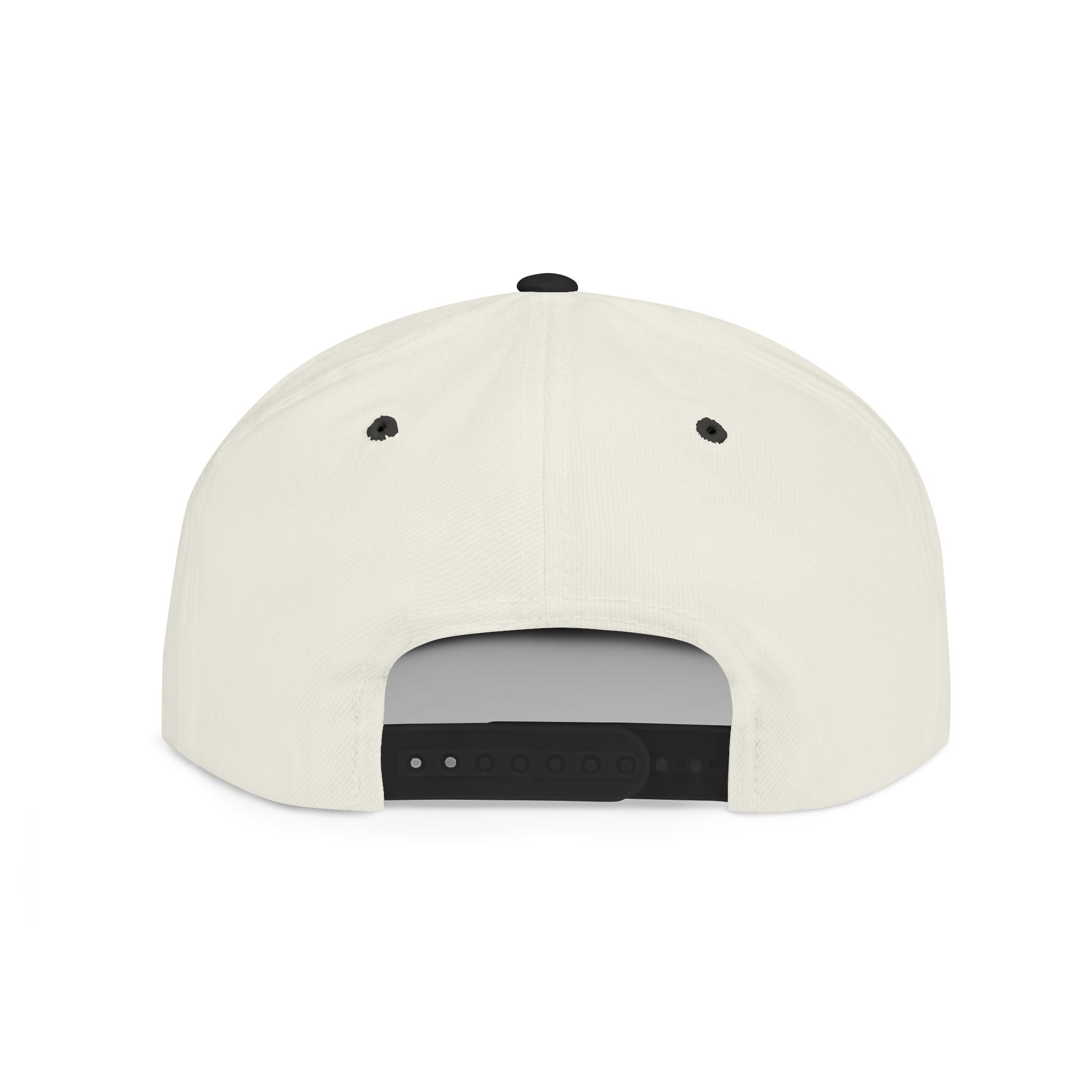 Gym Rats Iron Flat Bill Snapback Hat — GR Logo Fitness Cap
