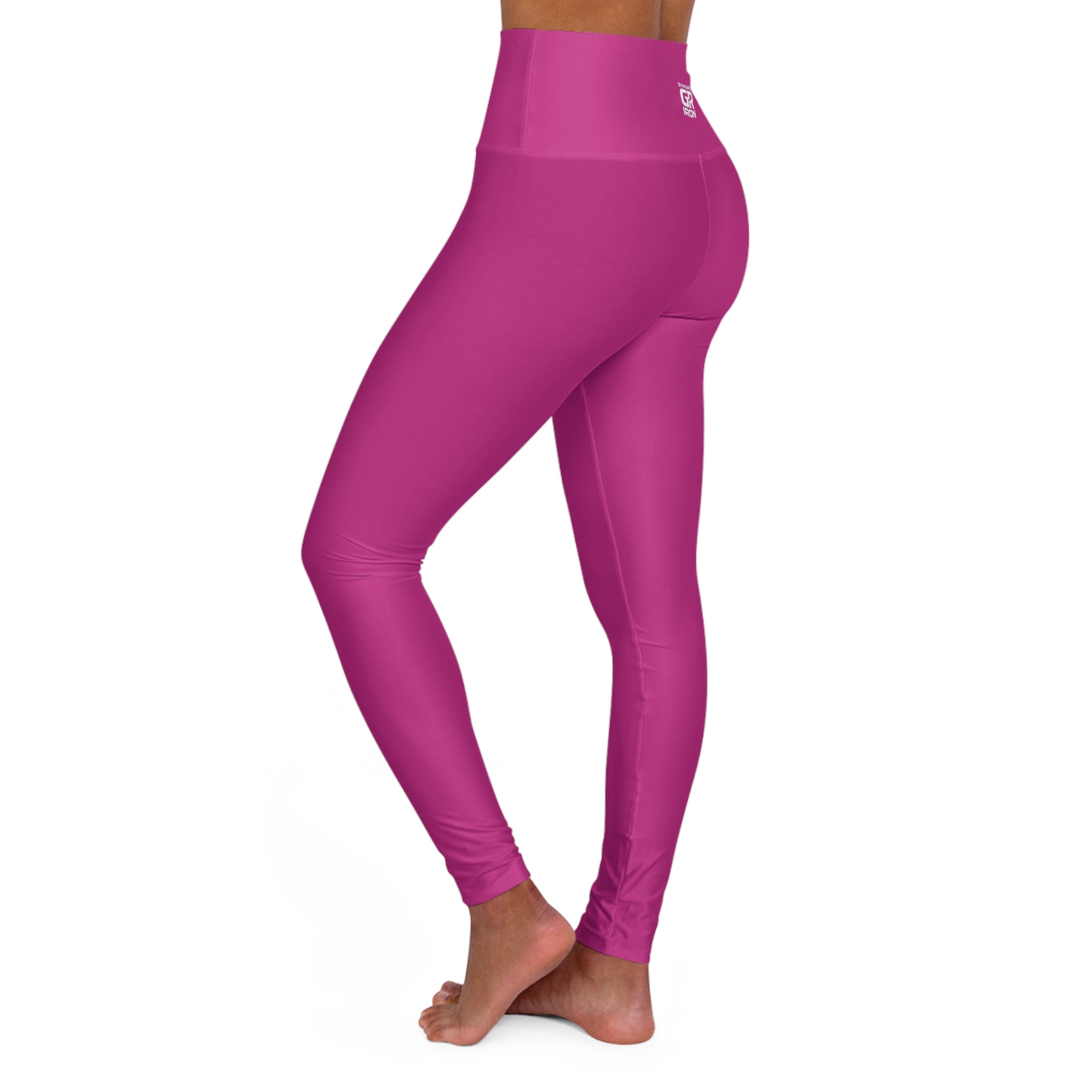 Gym Rats Iron – Women’s Pink Performance Leggings