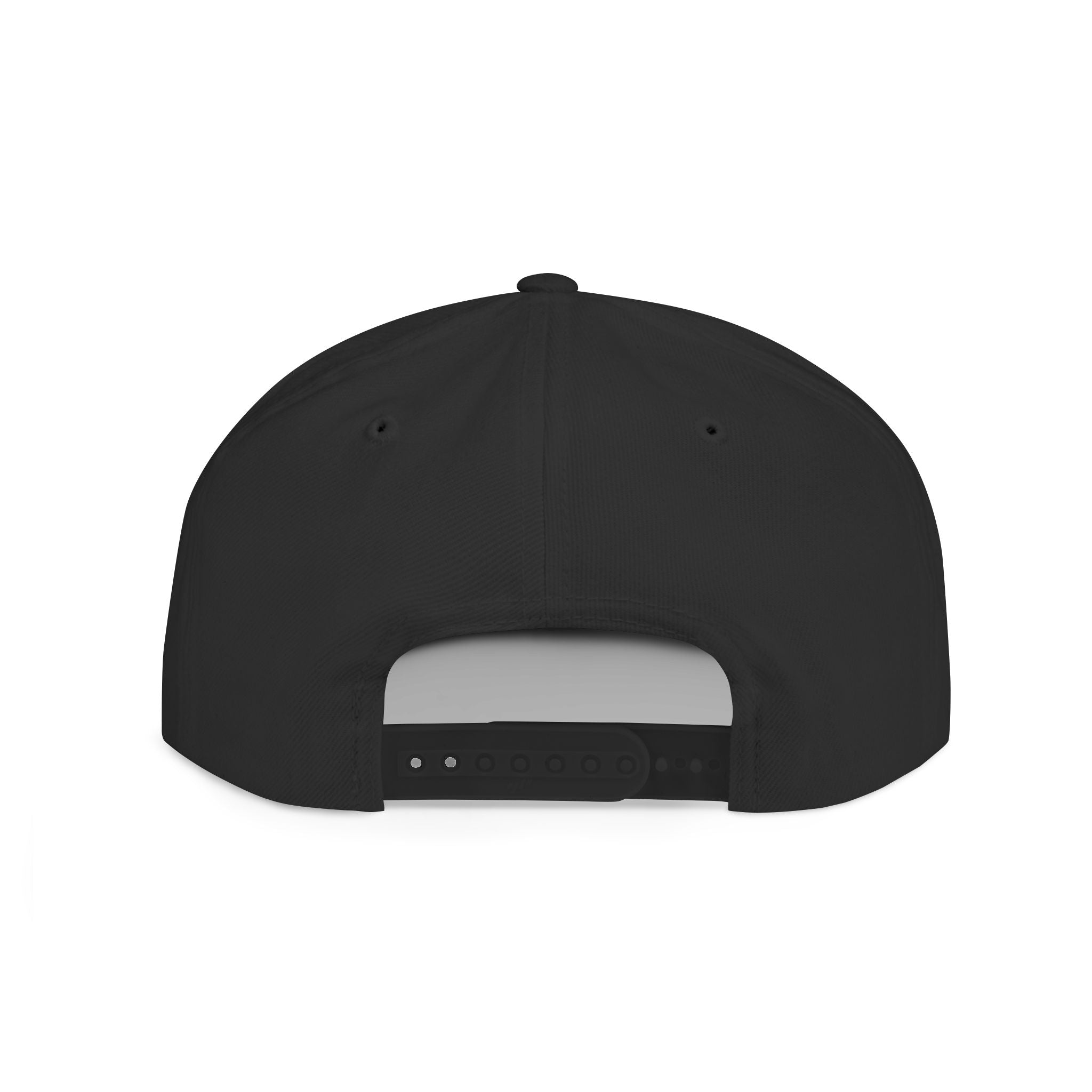 Gym Rats Iron Flat Bill Snapback Hat — GR Logo Fitness Cap